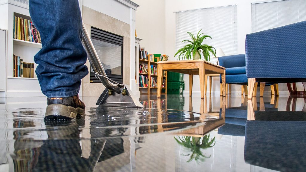 water damage remediation process